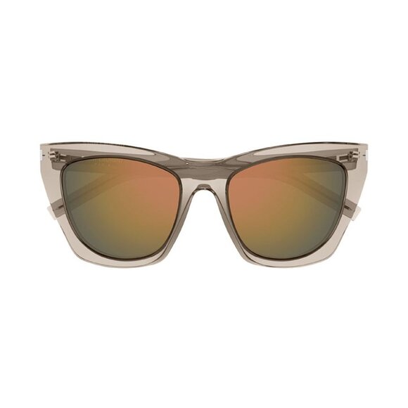 NEW SL214 KATE 023 SAINT LAURENT SUNGLASSES NUDE WOMEN EYEWEAR SL 214 KATE 023 - Picture 3 of 4